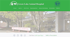 Desktop Screenshot of greenlakevet.com