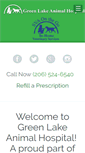 Mobile Screenshot of greenlakevet.com